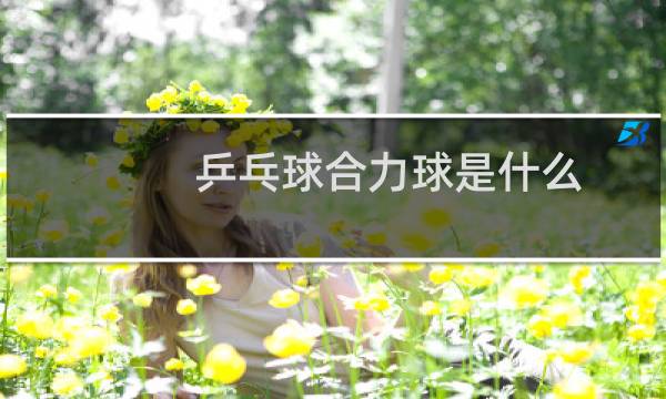 乒乓球合力球是什么图片