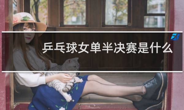 乒乓球女单半决赛是什么意思图片