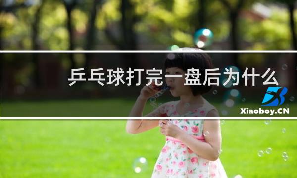 乒乓球打完一盘后为什么把球拍交给图片