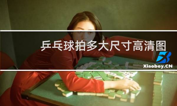 乒乓球拍多大尺寸高清图纸图片