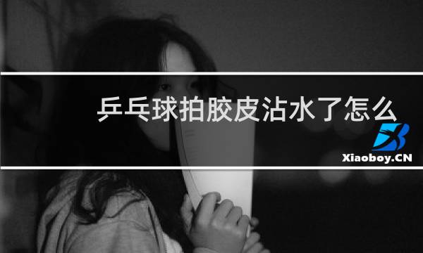 乒乓球拍胶皮沾水了怎么办图片