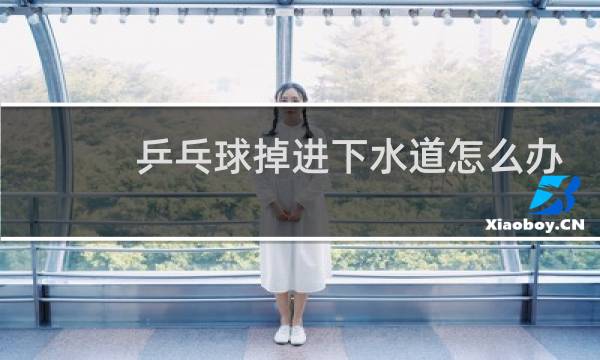 乒乓球掉进下水道怎么办图片