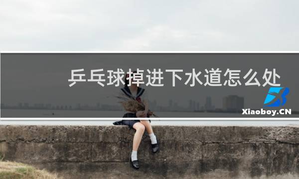 乒乓球掉进下水道怎么处理图片