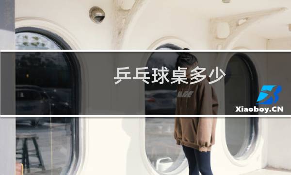 乒乓球桌多少图片