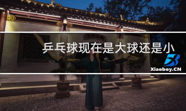 乒乓球现在是大球还是小球图片