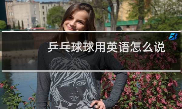 乒乓球球用英语怎么说图片