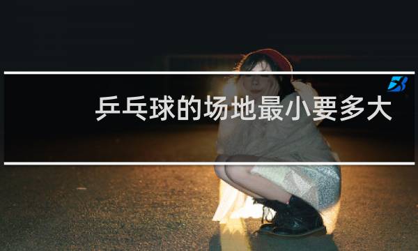 乒乓球的场地最小要多大图片