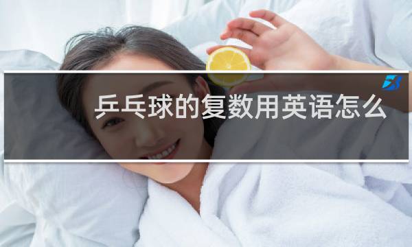 乒乓球的复数用英语怎么说图片