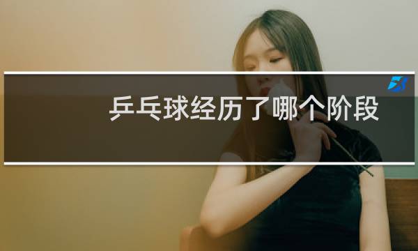 乒乓球经历了哪个阶段图片