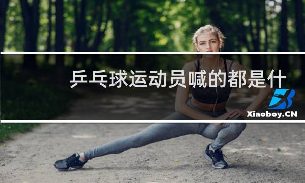乒乓球运动员喊的都是什么图片
