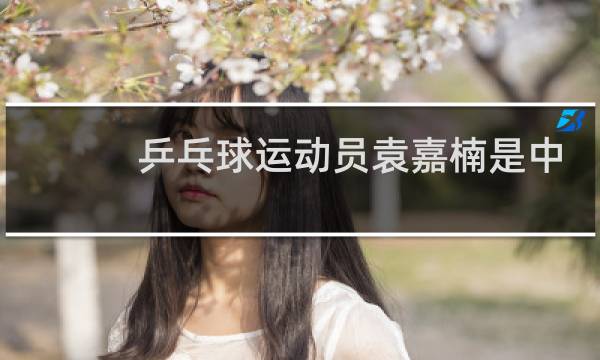 乒乓球运动员袁嘉楠是中国人吗图片