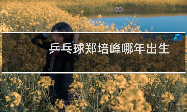 乒乓球郑培峰哪年出生图片
