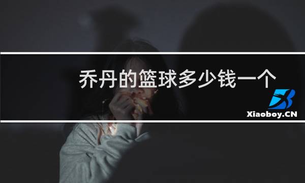 乔丹的篮球多少钱一个图片