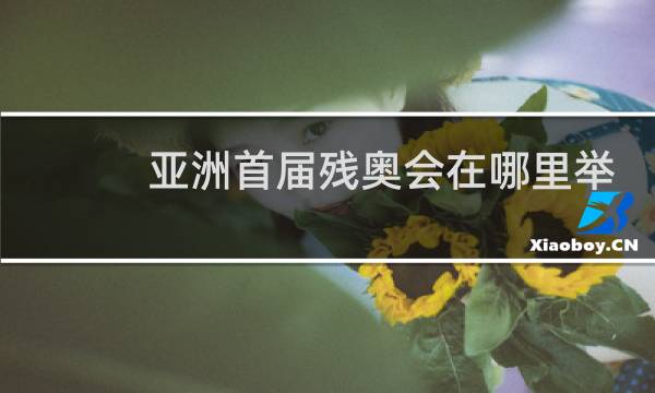 亚洲首届残奥会在哪里举行图片