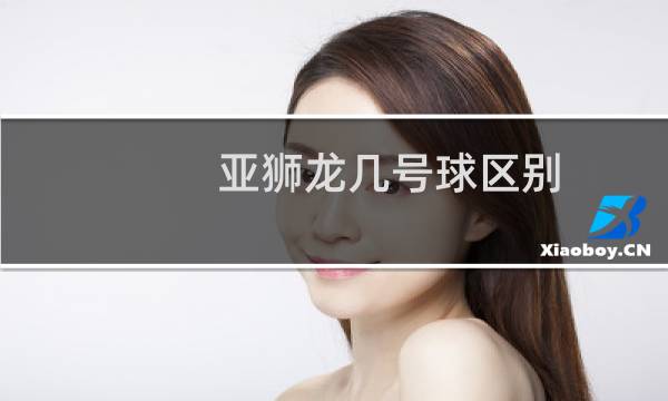 亚狮龙几号球区别图片