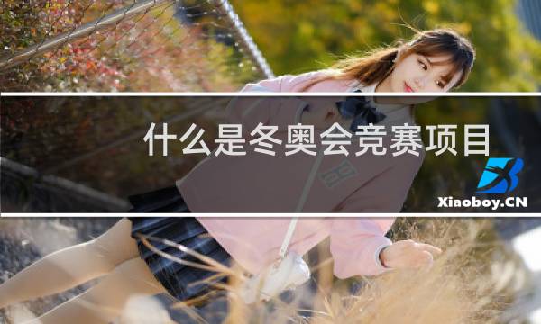 什么是冬奥会竞赛项目图片