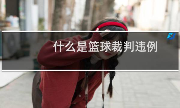 什么是篮球裁判违例图片