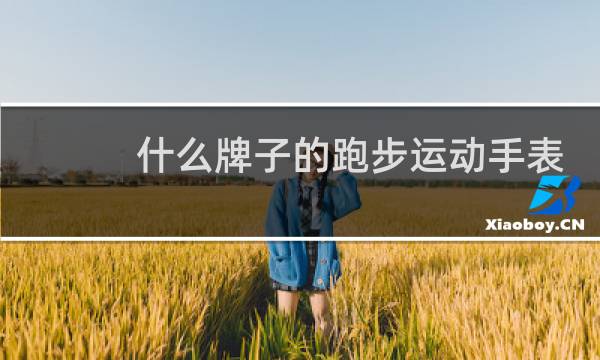 什么牌子的跑步运动手表最好图片