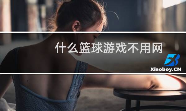 什么篮球游戏不用网图片