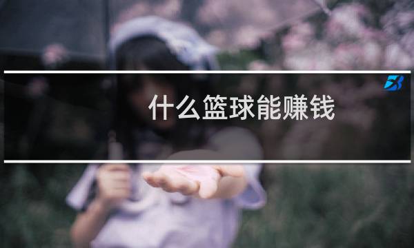 什么篮球能赚钱图片