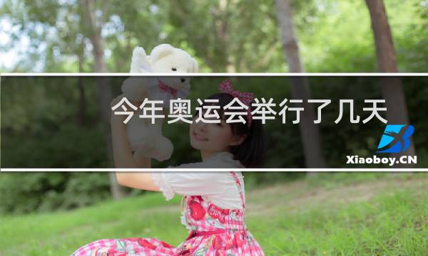 今年奥运会举行了几天图片