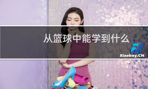 从篮球中能学到什么图片
