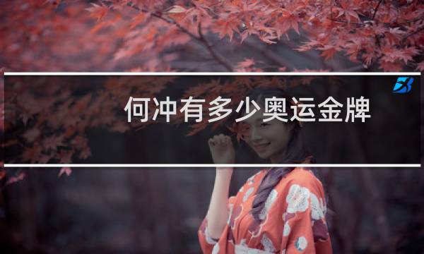 何冲有多少奥运金牌图片