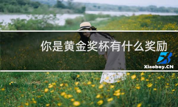 你是黄金奖杯有什么奖励图片