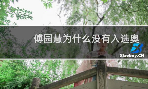 傅园慧为什么没有入选奥运会图片