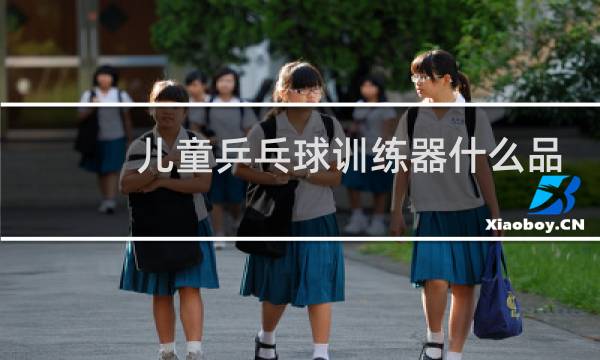 儿童乒乓球训练器什么品牌好图片