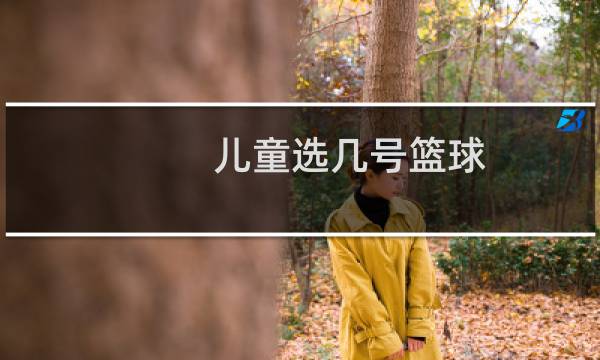 儿童选几号篮球图片