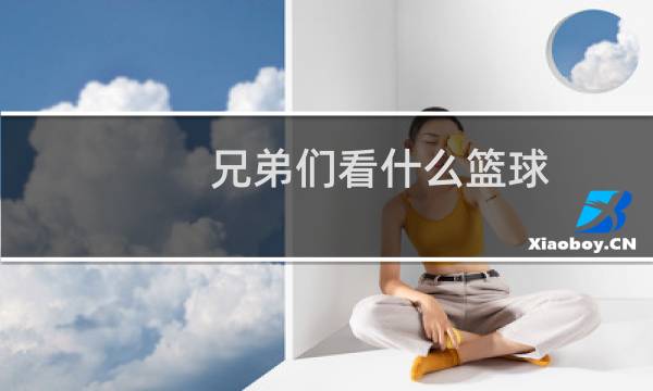兄弟们看什么篮球图片