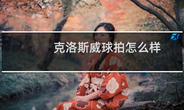 克洛斯威球拍怎么样图片