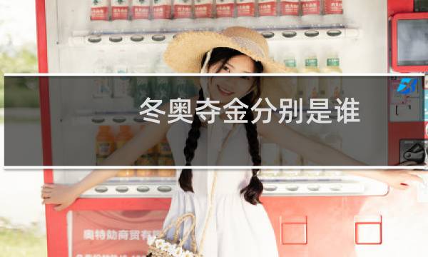 冬奥夺金分别是谁图片