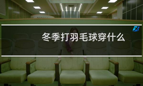 冬季打羽毛球穿什么图片