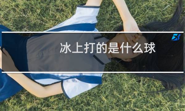 冰上打的是什么球图片