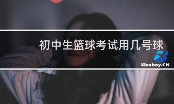 初中生篮球考试用几号球图片