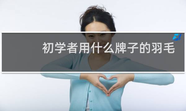 初学者用什么牌子的羽毛球图片
