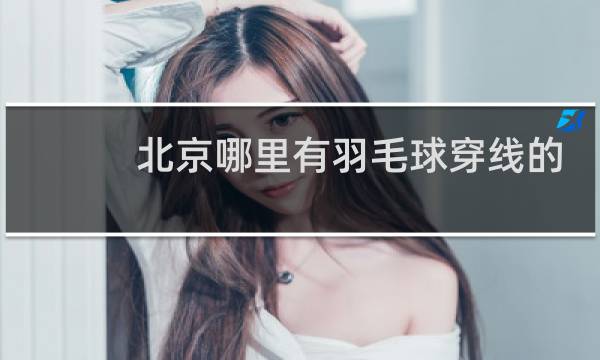 北京哪里有羽毛球穿线的地方图片