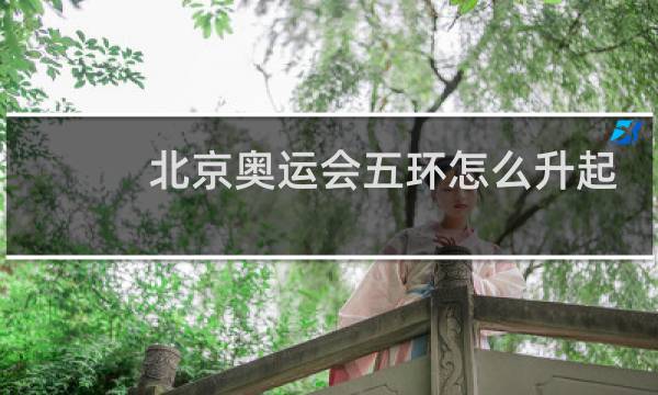 北京奥运会五环怎么升起的图片
