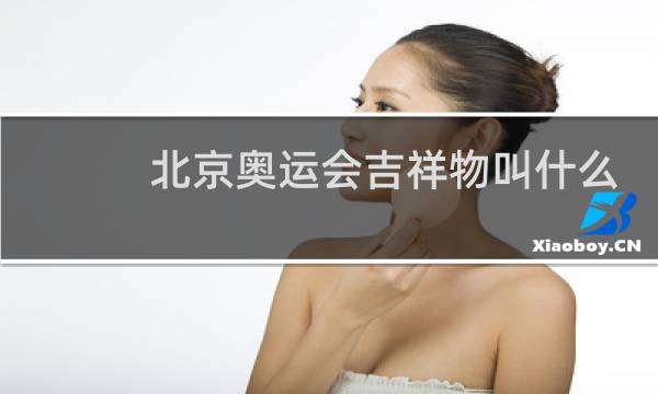 北京奥运会吉祥物叫什么名字图片
