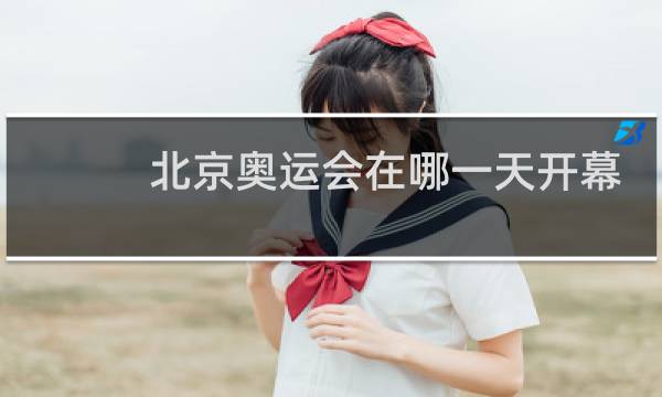 北京奥运会在哪一天开幕图片