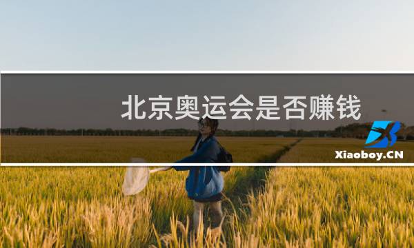 北京奥运会是否赚钱图片
