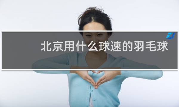 北京用什么球速的羽毛球图片