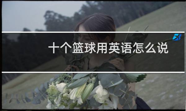十个篮球用英语怎么说图片