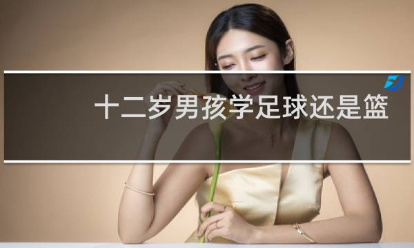 十二岁男孩学足球还是篮球图片
