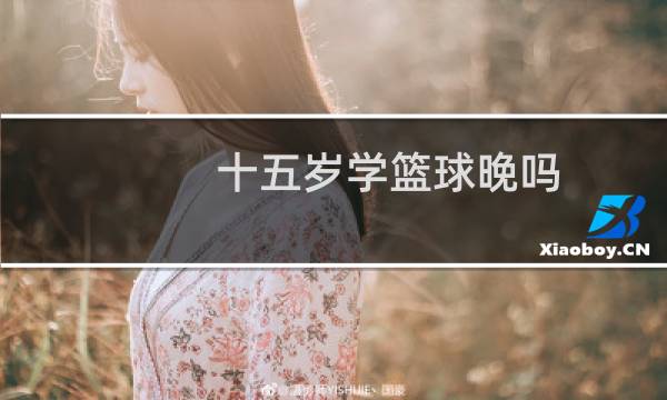 十五岁学篮球晚吗图片