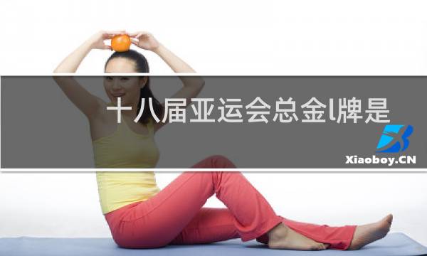 十八届亚运会总金l牌是多少图片