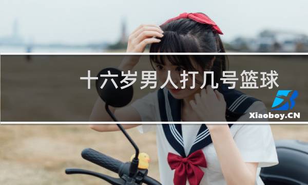 十六岁男人打几号篮球图片