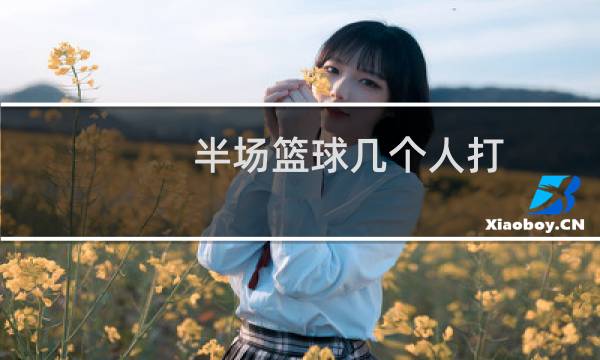 半场篮球几个人打图片